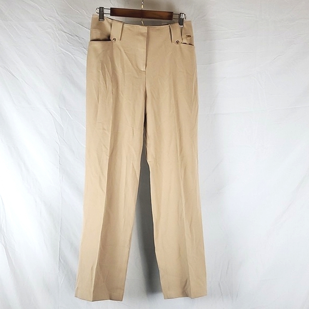 St. John Sport Tan Stretch Tousers